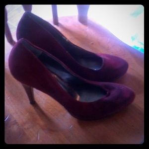 Nine West Heels (suede)